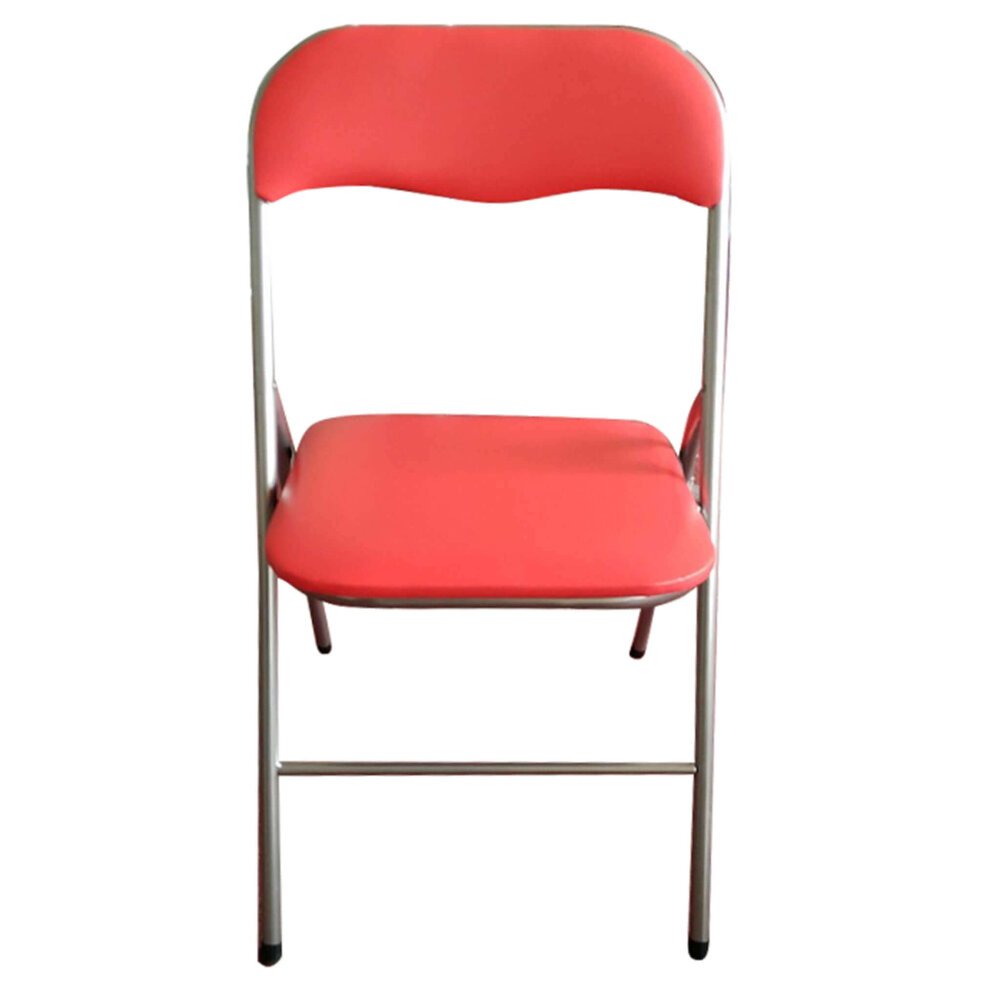 Sedia Pieghevole Salvaspazio in Acciaio,PVC cm 44x45x79 – SLIM