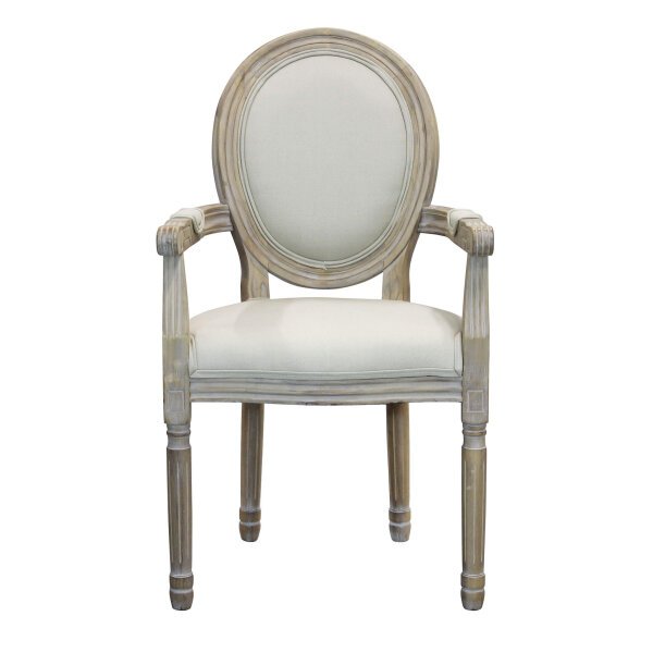 Poltrona vintage in Legno cm 46x55x96 – OVAL BACK