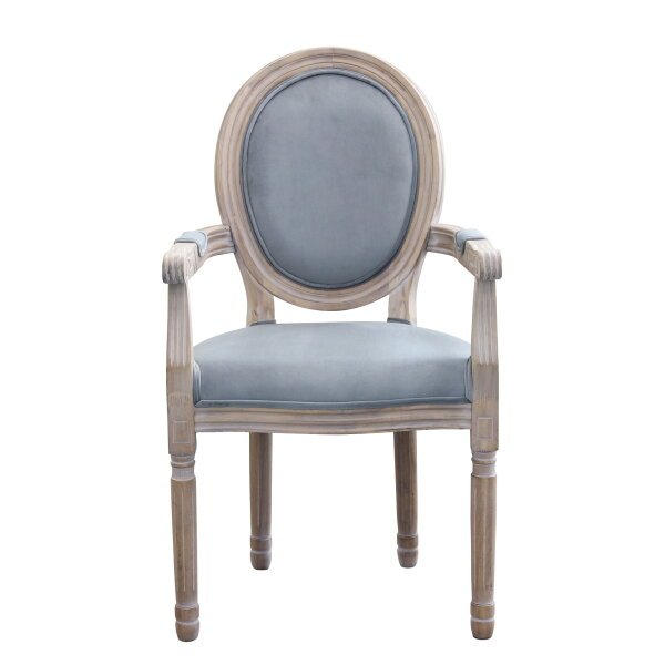 Sedia vintage in ecopelle in Ecopelle cm 46x55x96 – CASIMIR