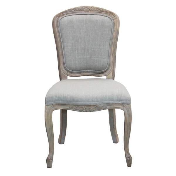 Sedia vintage seduta imbottita in Legno cm 52x49x86 – ROYCE