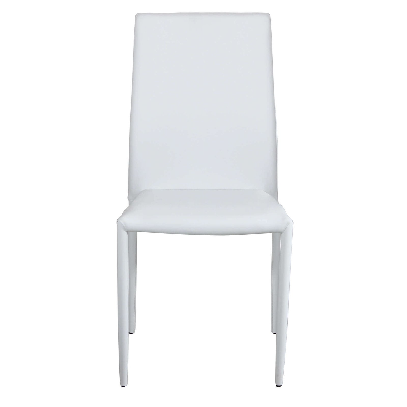 Sedia da Pranzo Moderna in Ecopelle,Acciaio cm 41x43x90 – RACHEL