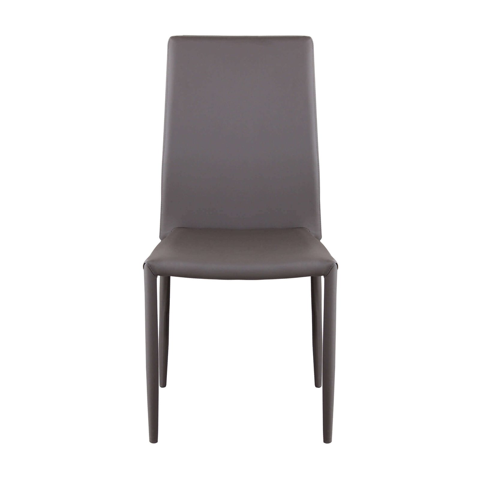 Sedia da Pranzo Moderna in Ecopelle,Acciaio cm 41x43x90 – RACHEL