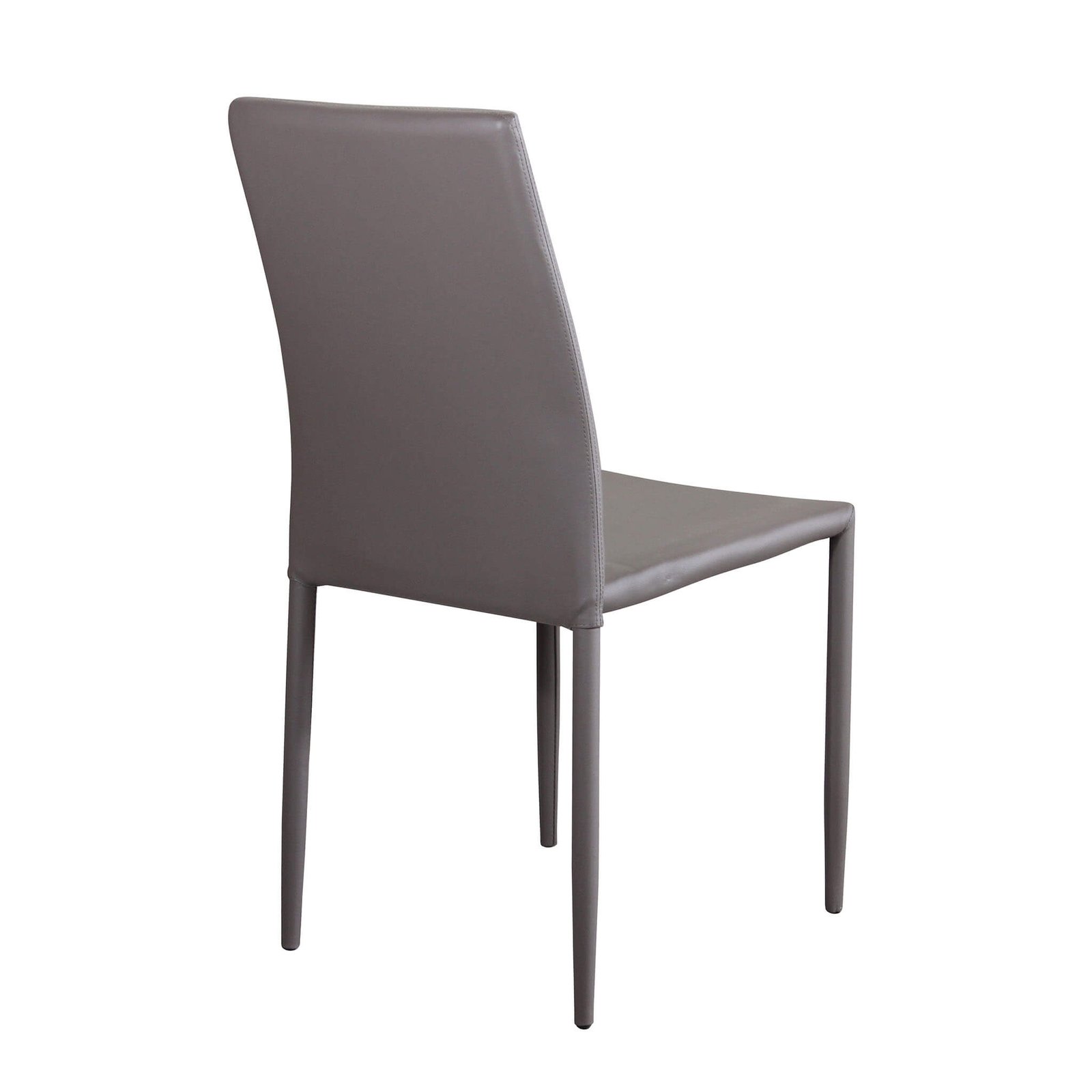 Sedia da Pranzo Moderna in Ecopelle,Acciaio cm 41x43x90 – RACHEL