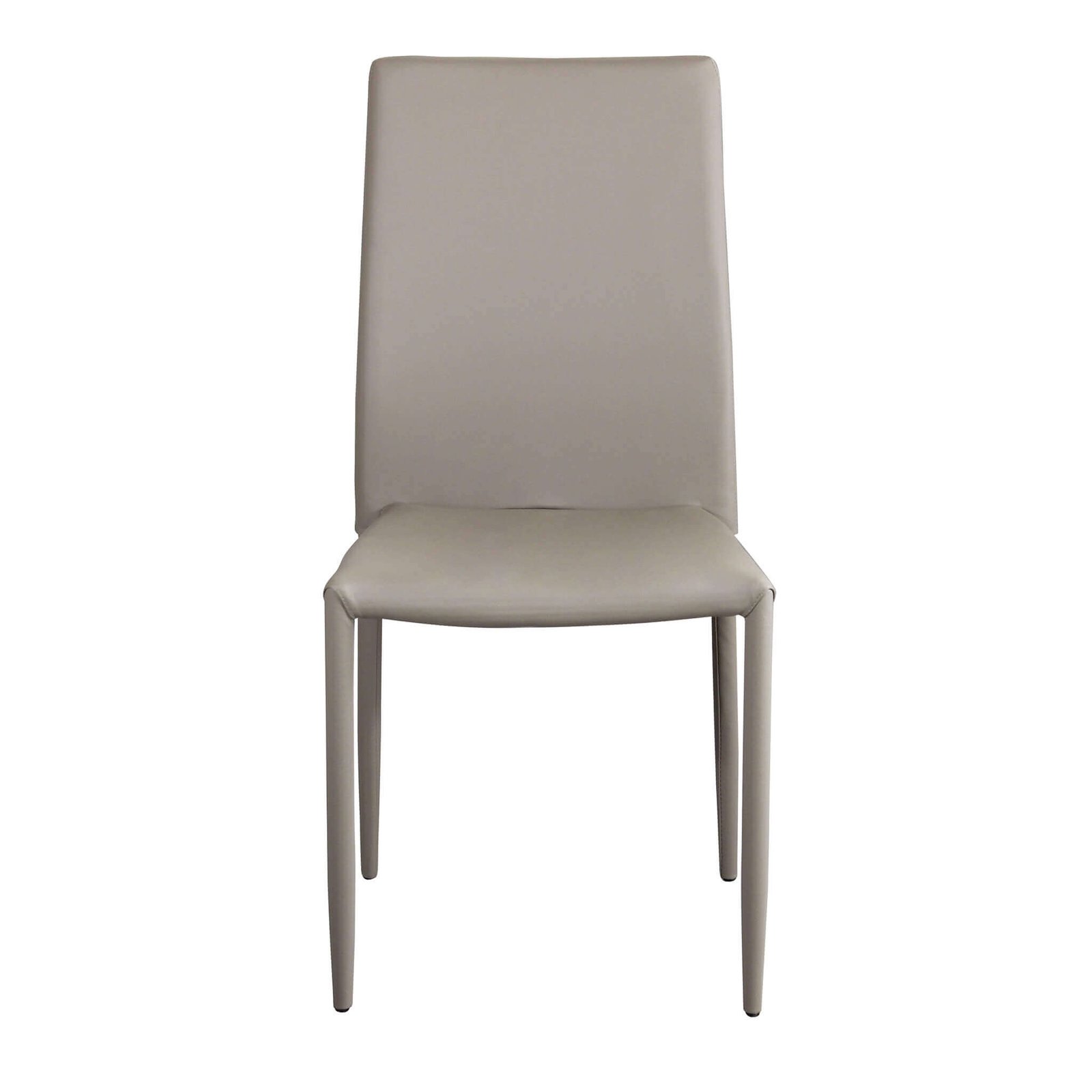 Sedia da Pranzo Moderna in Ecopelle,Acciaio cm 41x43x90 – RACHEL