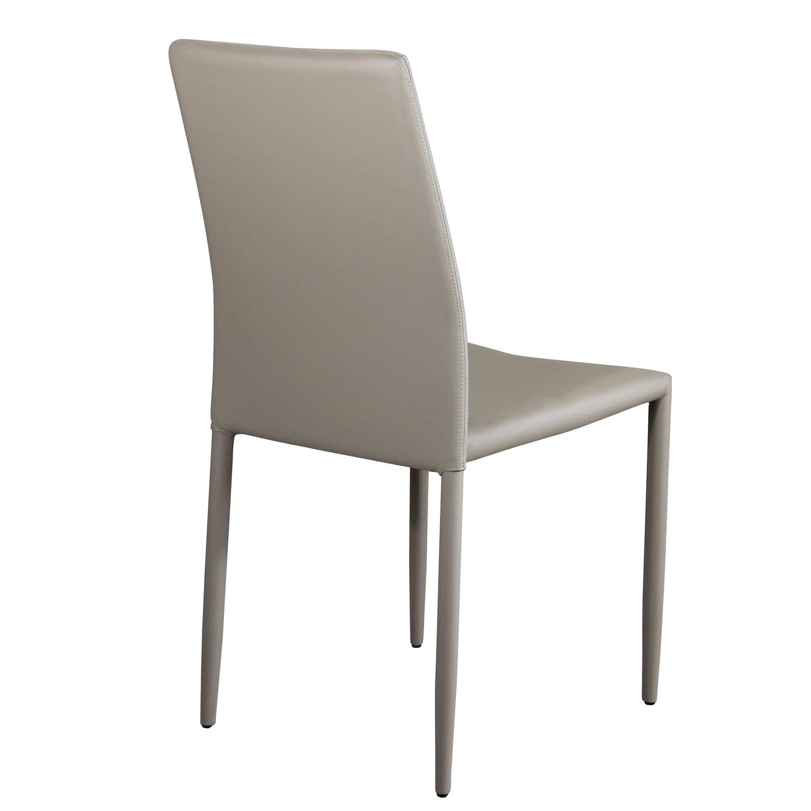 Sedia da Pranzo Moderna in Ecopelle,Acciaio cm 41x43x90 – RACHEL