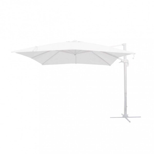 Ombrellone da Giardino decentrato con led 3×3 in alluminio,poliestere – RENO