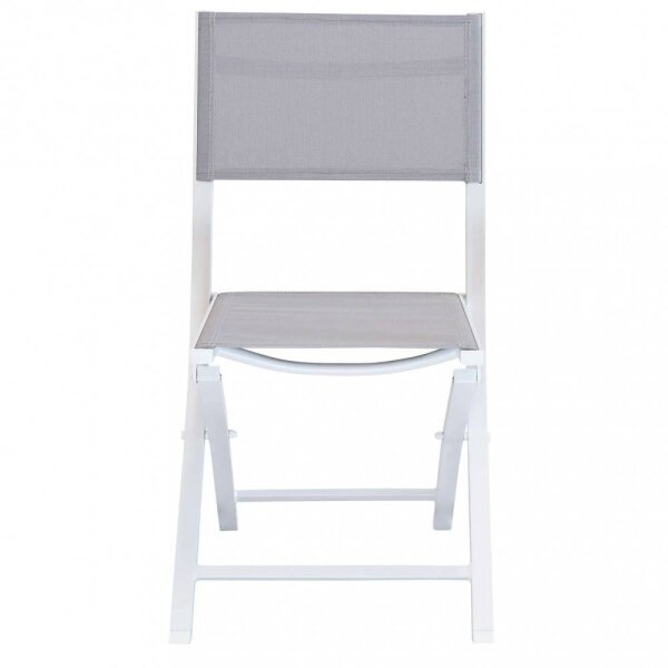 Sedia da Giardino Pieghevole in Alluminio,Textilene cm 58x46x85 – NIVEK