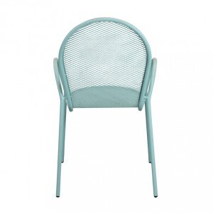 Poltrona da Giardino Impilabile in Acciaio cm 51x61x90 – JOEL