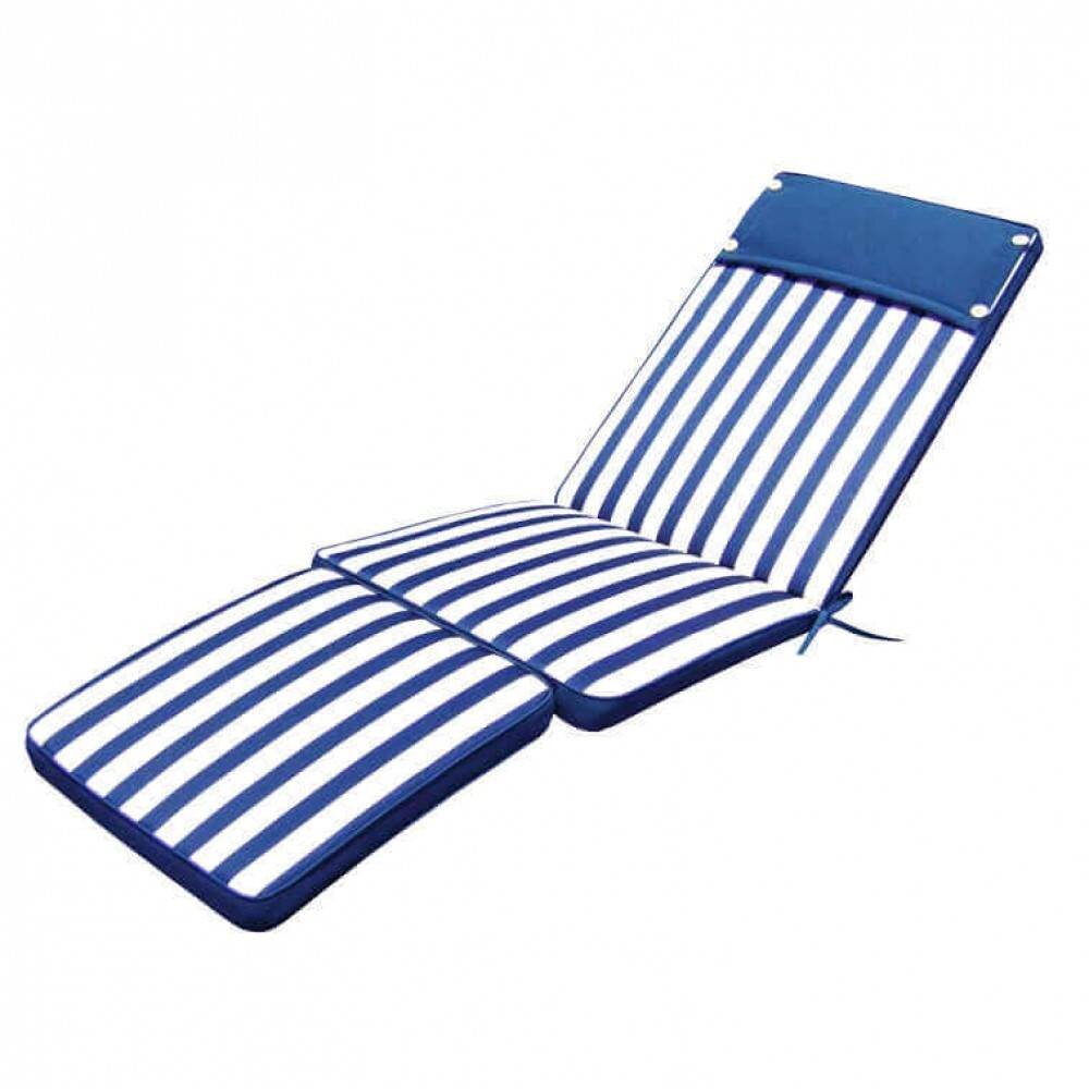 Cuscino Sdraio idrorepellente in Poliestere cm 173x47x4 – ADRIAN