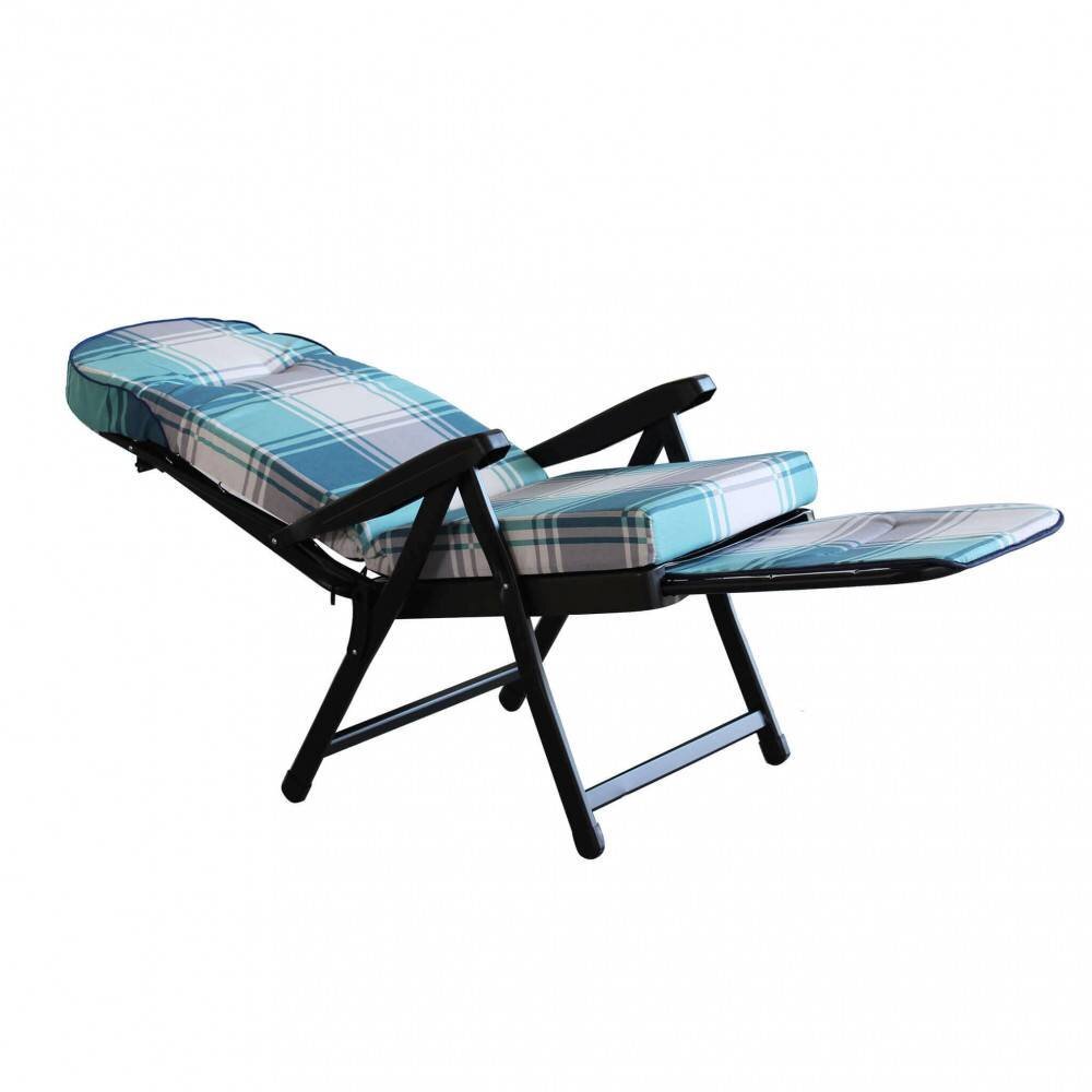 Poltrona Sdraio relax reclinabile in Tessuto cm 155x60x60 – QUENTIN