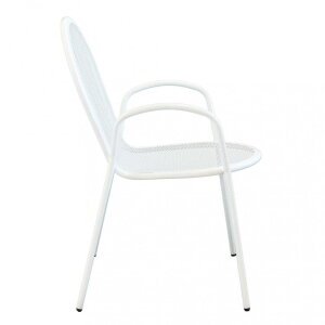 Poltrona da Giardino Impilabile in Acciaio cm 51x61x90 – JOEL