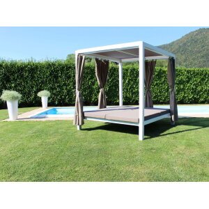 Gazebo Letto in Alluminio cm 209×188,5×206 – RICH