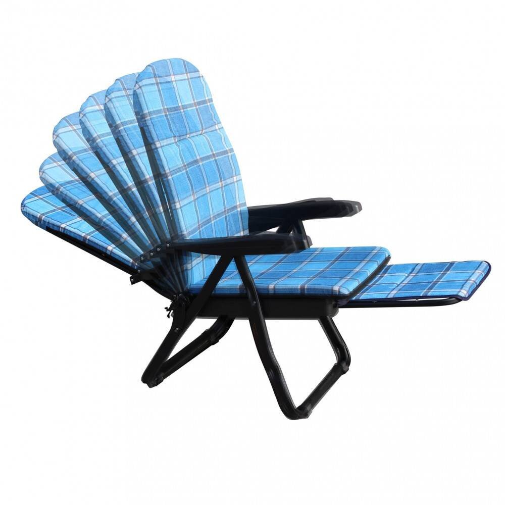 Poltrona Sdraio relax reclinabile in Tessuto cm 155x60x60 – QUENTIN
