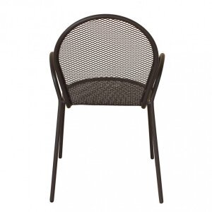 Poltrona da Giardino Impilabile in Acciaio cm 51x61x90 – JOEL