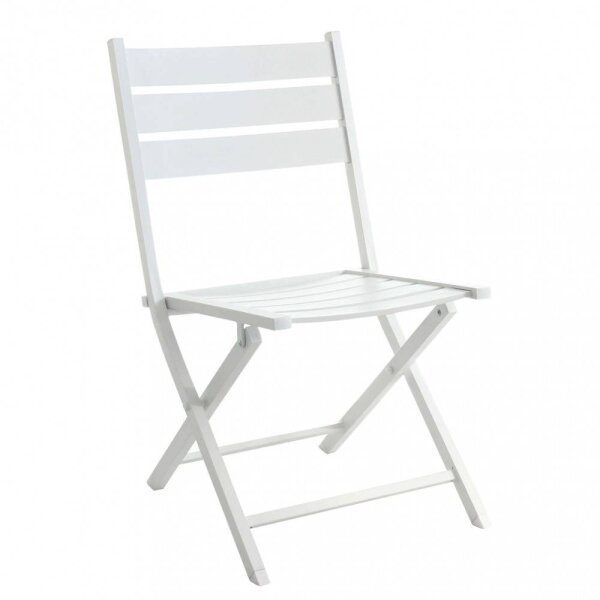 Sedia da Giardino Pieghevole Salvaspazio in Alluminio cm 58x46x85 – DANIEL