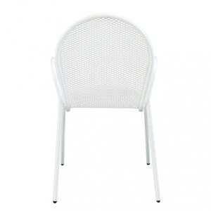Poltrona da Giardino Impilabile in Acciaio cm 51x61x90 – JOEL