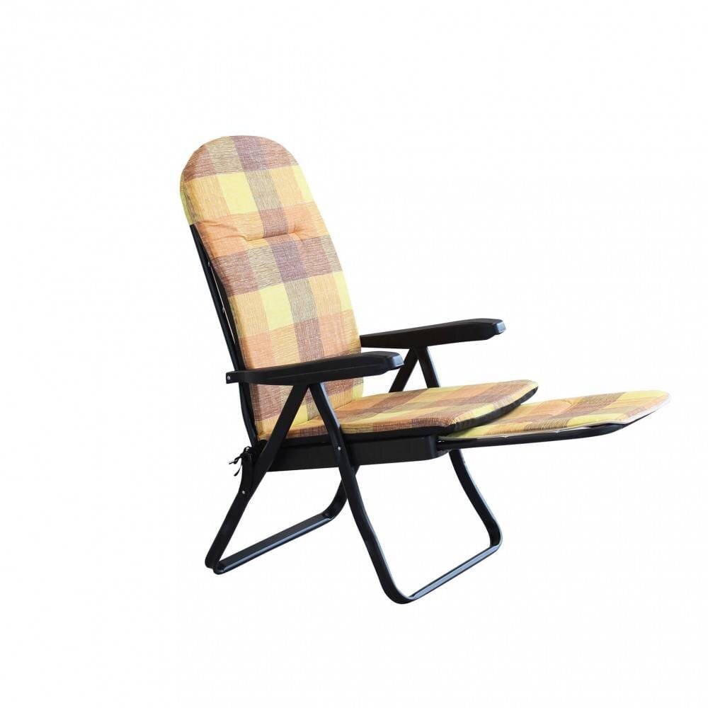 Poltrona Sdraio relax reclinabile in Tessuto cm 155x60x60 – QUENTIN