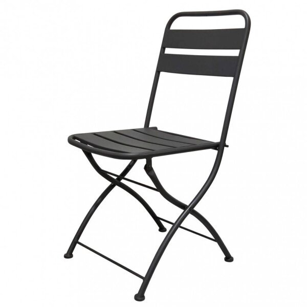 Sedia da Giardino Salvaspazio in Acciaio cm 42x50x88 – STUART