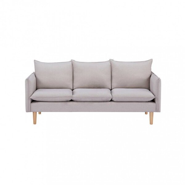 Divano 3 posti stile scandinavo in Tessuto cm 188x82x84 – LEO
