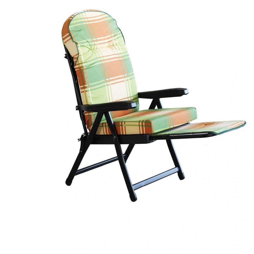 Poltrona Sdraio relax reclinabile in Tessuto cm 155x60x60 – QUENTIN