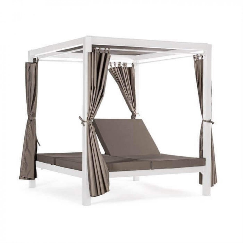 Gazebo Letto in Alluminio cm 209×188,5×206 – RICH