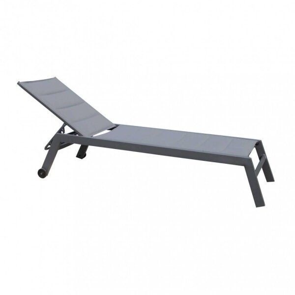 Lettino prendisole da Giardino in Alluminio,Textilene cm 198x61x95 – DAVID