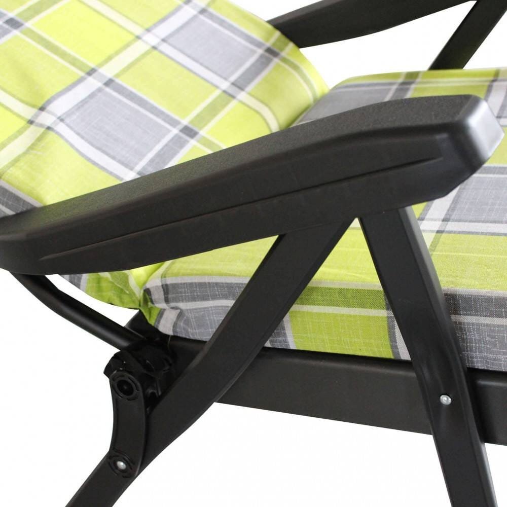 Poltrona Sdraio relax reclinabile in Tessuto cm 155x60x60 – QUENTIN