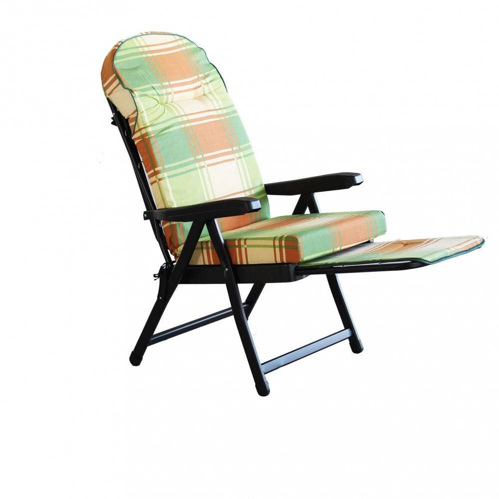 Poltrona Sdraio relax reclinabile in Tessuto cm 155x60x60 – QUENTIN
