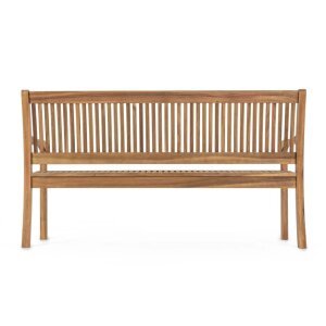 Panca da Giardino 3 posti in Legno,Acacia cm 158x88x62 – MARK