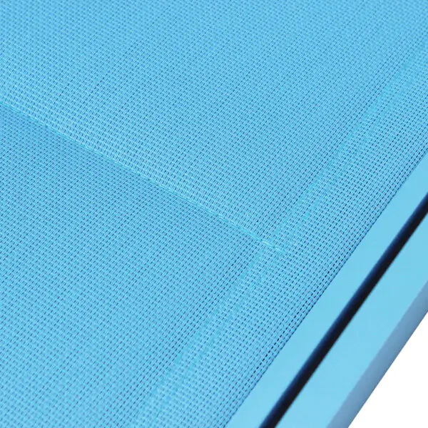 Lettino da Giardino Impilabile in Alluminio,Textilene cm 161x62x92,5 – TOM