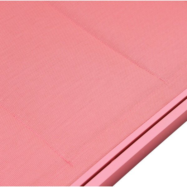 Lettino da Giardino Impilabile in Alluminio,Textilene cm 161x62x92,5 – TOM