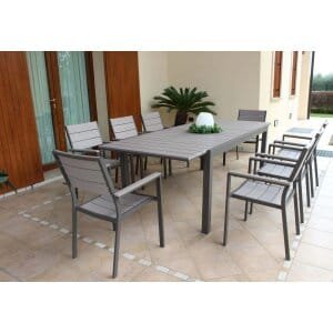 Tavolo da Giardino Allungabile cm 180-240×100 – MONTY