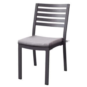 Sedia da Giardino Impilabile in Alluminio cm 46x59x85 – DAVID