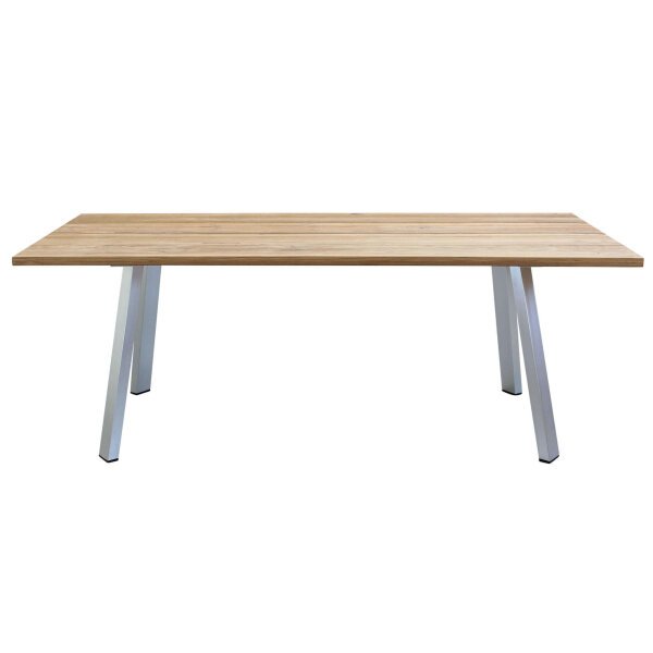 Tavolo da Giardino e piano in Teak 200×100 – MAJOR