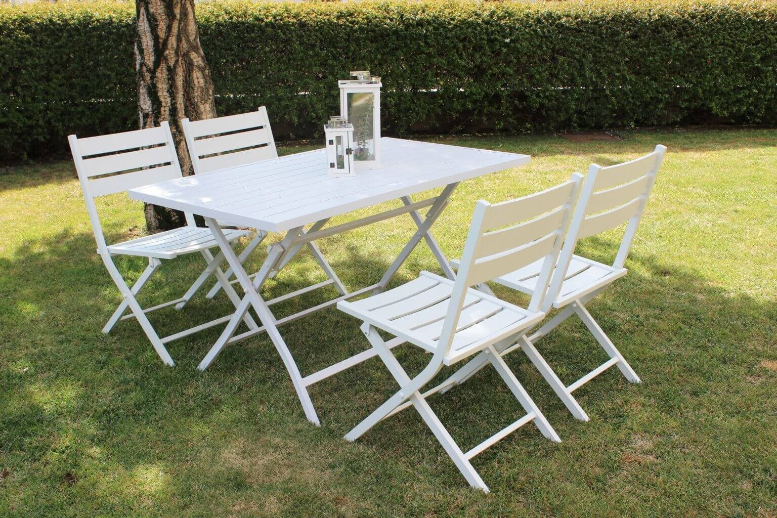 Tavolo da Giardino Pieghevole Salvaspazio 70×130 – DANIEL