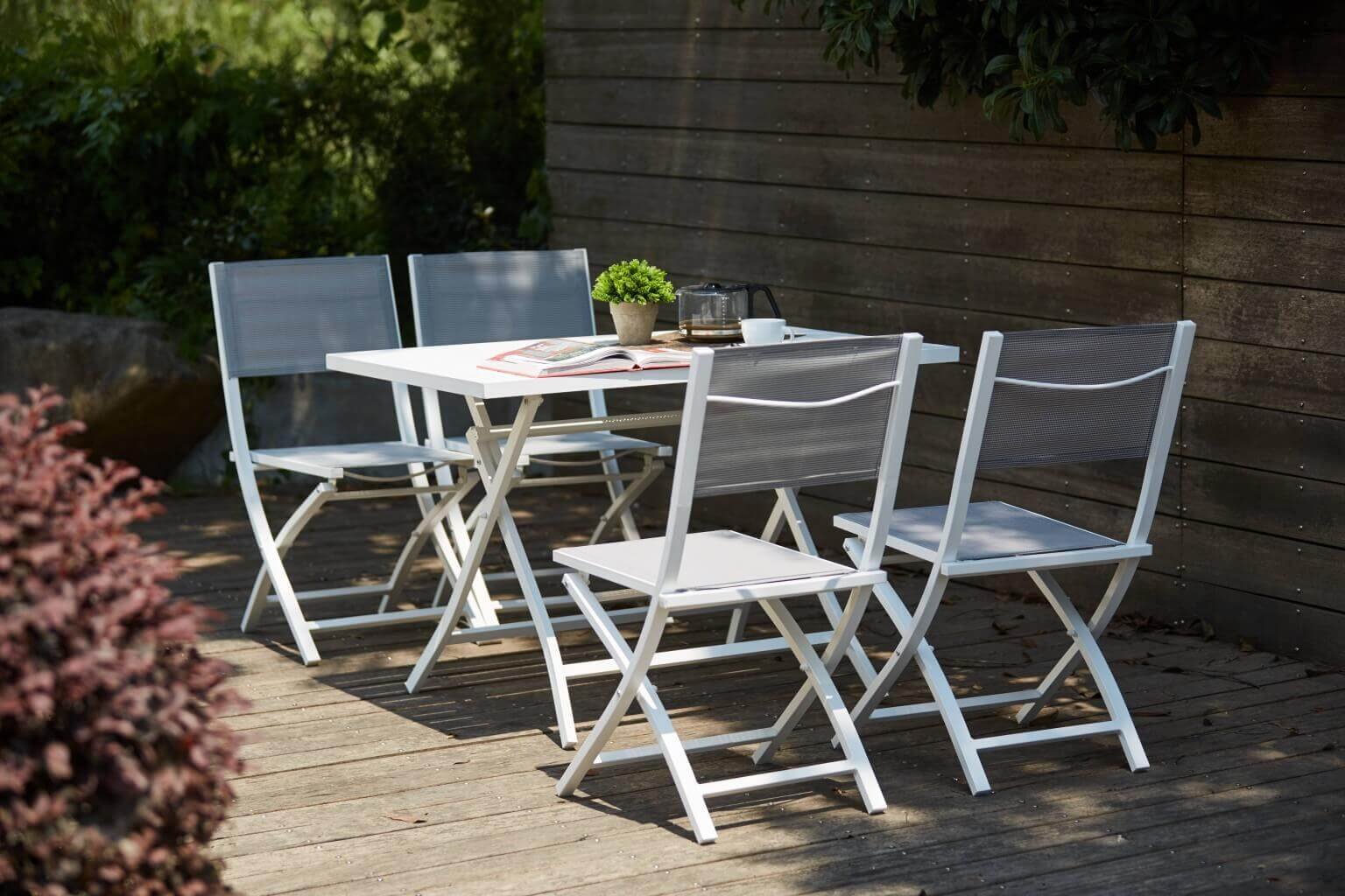 Tavolo da Giardino Pieghevole Salvaspazio 70×130 – DANIEL