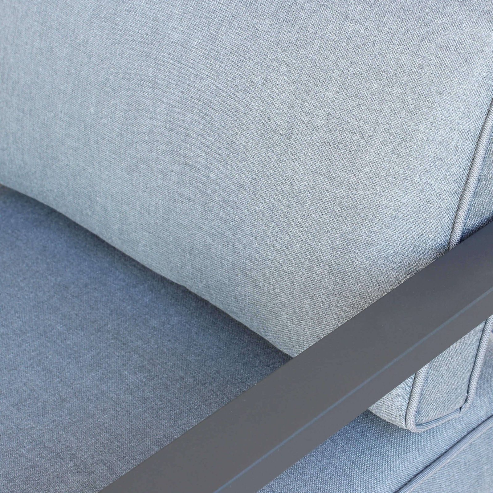 Salotto da Giardino 4 posti in Alluminio cm 184x70x64 – LEX