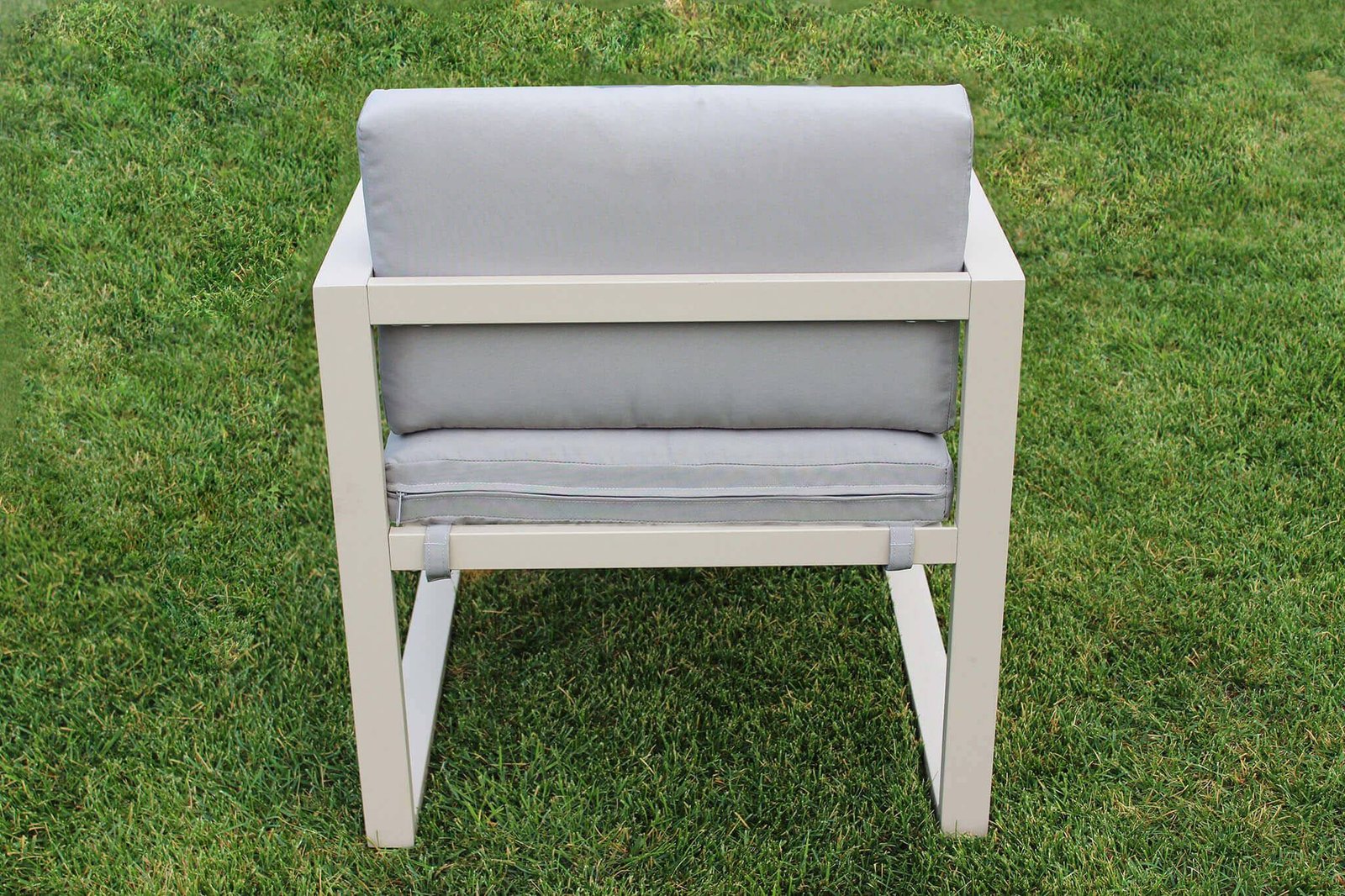 Salotto da Giardino 4 posti con Tavolino in Alluminio – DAVID