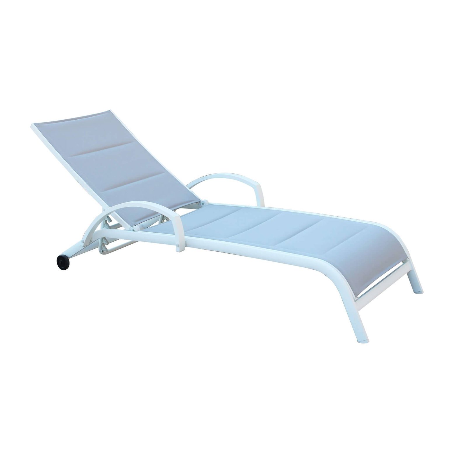 Lettino prendisole da Giardino in Alluminio cm 165×70,5×92 – BRADLEY