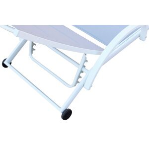 Lettino prendisole da Giardino in Alluminio cm 165×70,5×92 – BRADLEY