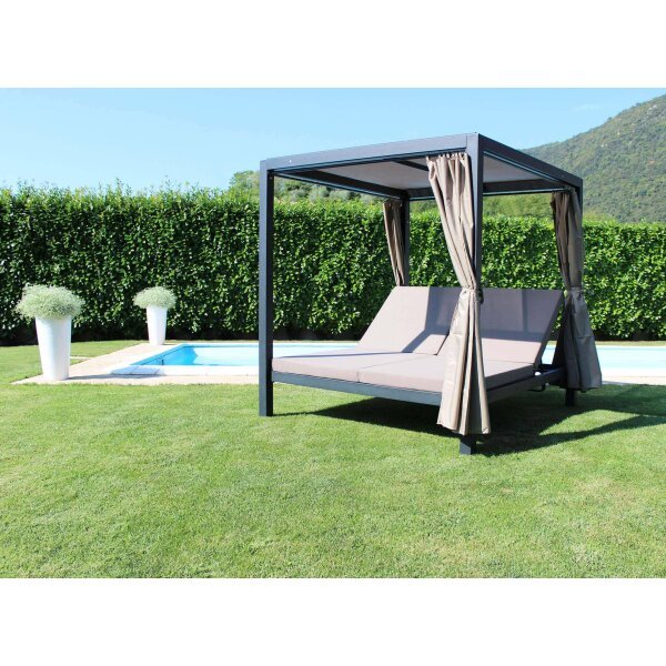 Gazebo Letto in Alluminio cm 209×188,5×206 – RICH
