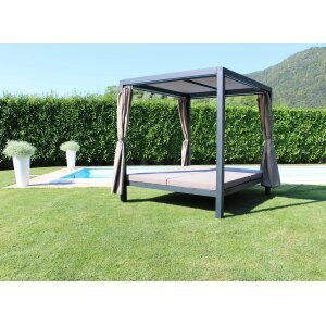 Gazebo Letto in Alluminio cm 209×188,5×206 – RICH