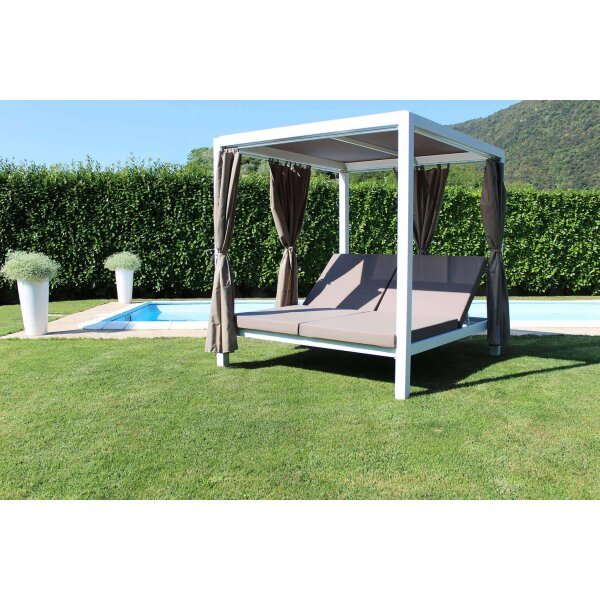 Gazebo Letto in Alluminio cm 209×188,5×206 – RICH