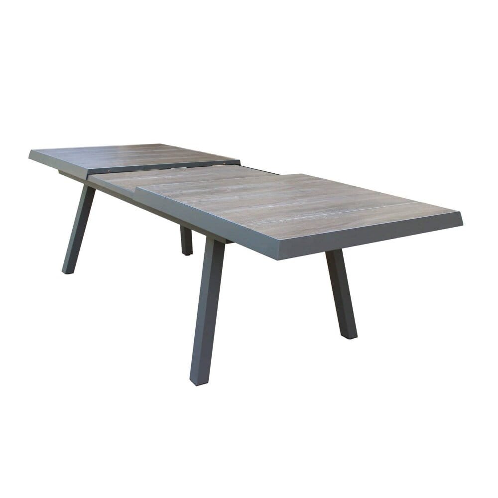 Tavolo da Giardino e piano in Gres 205-265×105 – BRET