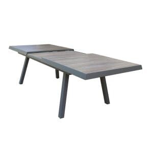 Tavolo da Giardino e piano in Gres 205-265×105 – BRET