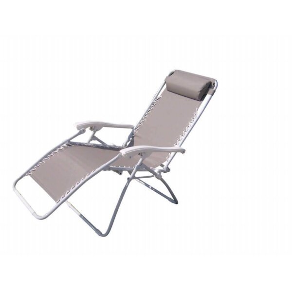 Sdraio mare prendisole Pieghevole in Acciaio,Textilene cm 88x65x110 – ZERO GRAVITY
