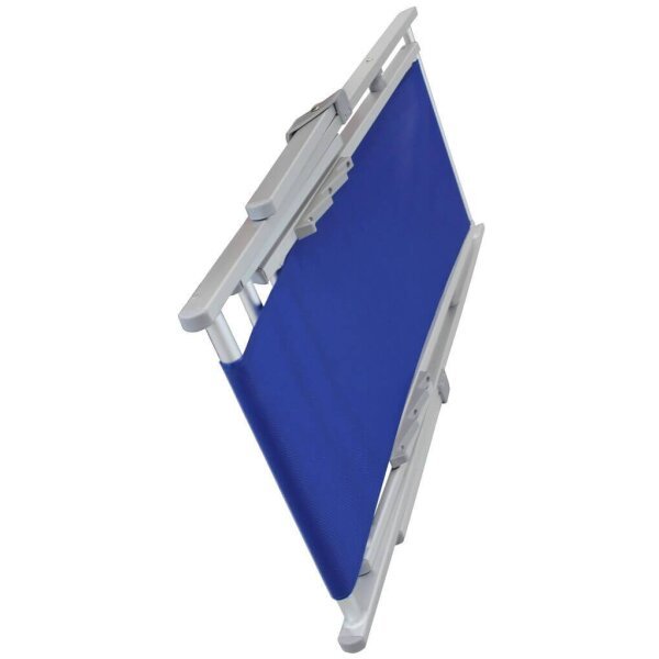 Sdraio mare prendisole Pieghevole in Alluminio,Textilene cm 98×67,5×106 – BURT