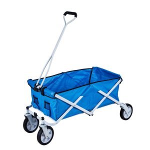 Carrello da spiaggia e campeggio Pieghevole in Acciaio,Oxford cm 117x50x52 – SALE
