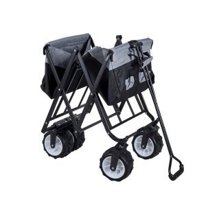 Carrello da spiaggia e campeggio Pieghevole in Acciaio,Oxford cm 117x50x52 – SALE