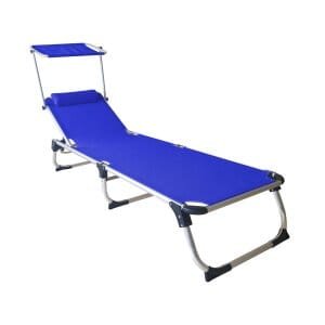 Brandina Pieghevole da Giardino in Alluminio cm 188x59x30 – POTTER